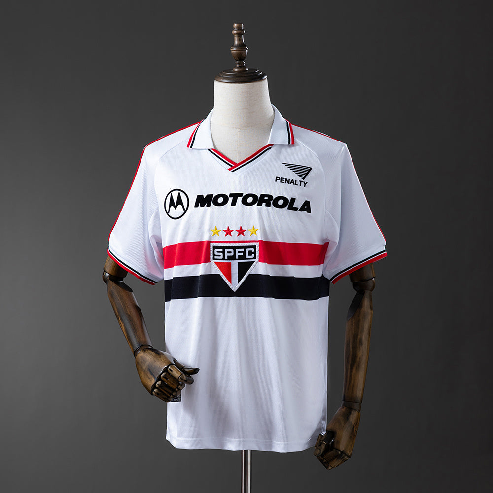 Camisa Retrô São Paulo I MOTOROLA 2000