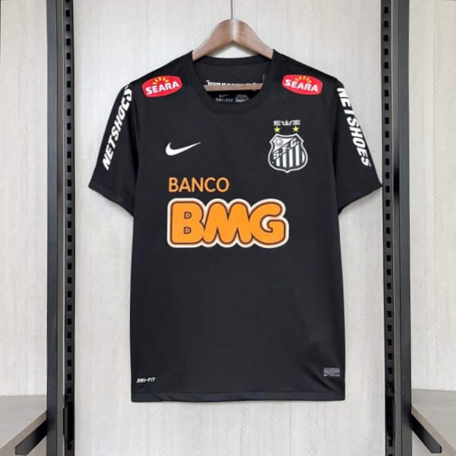 Camisa Santos Retro II Preta 2012/13