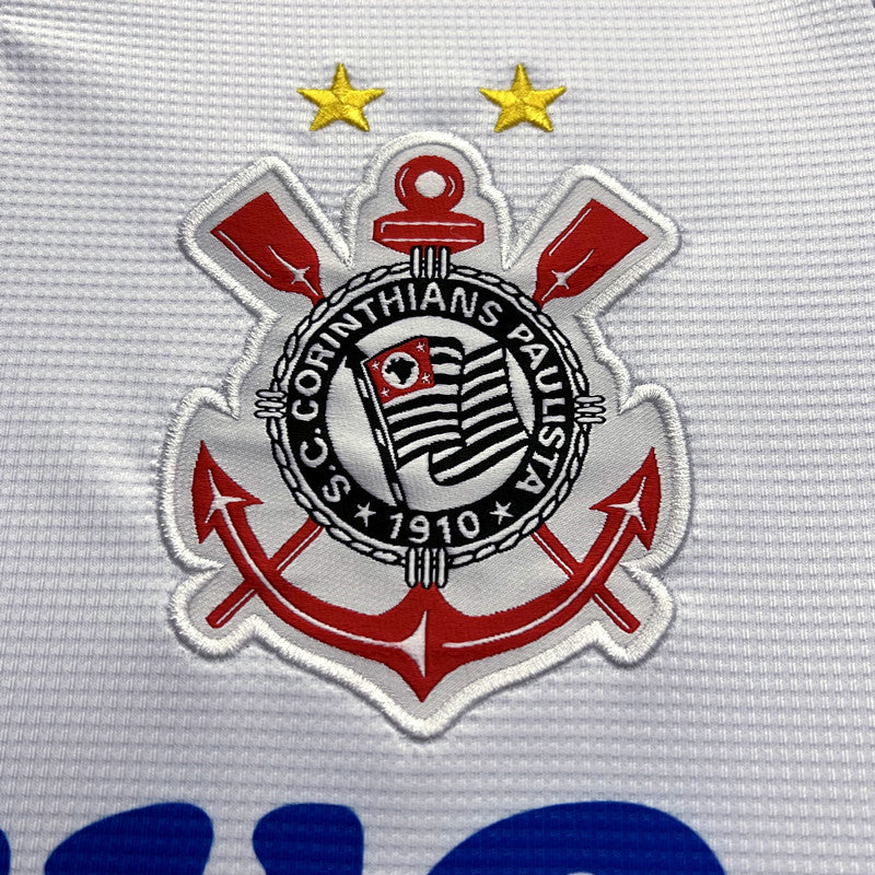 Camisa Retrô Corinthians I Branca 1999