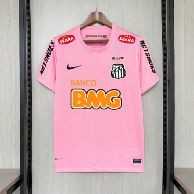 Camisa Santos Retro Rosa 2012/13