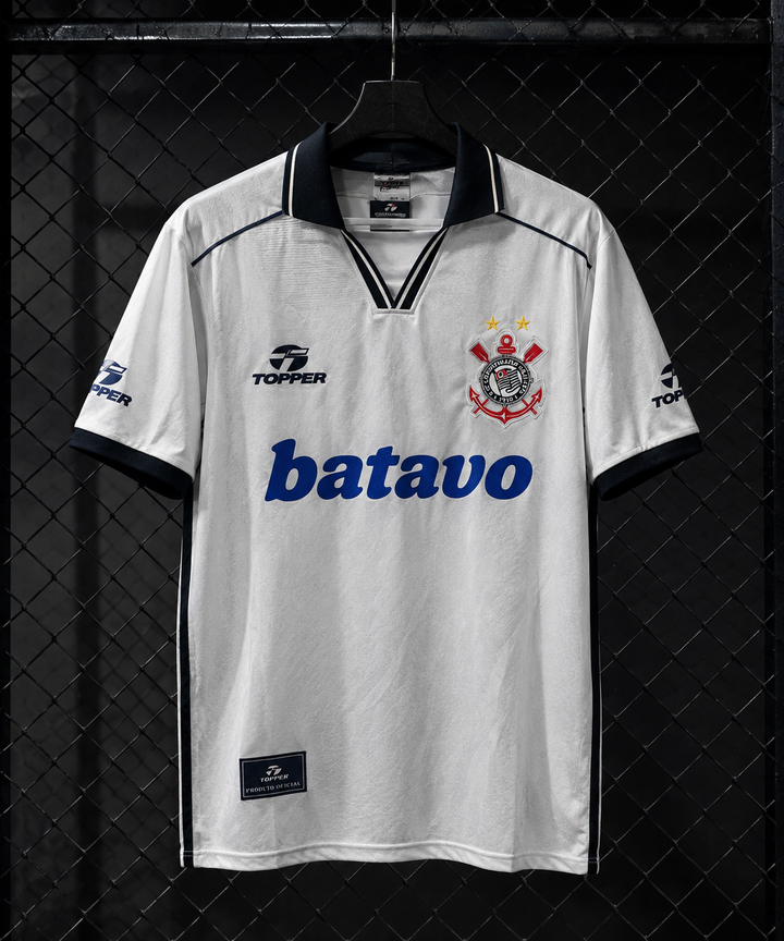 Camisa Retrô Corinthians I Branca 1999